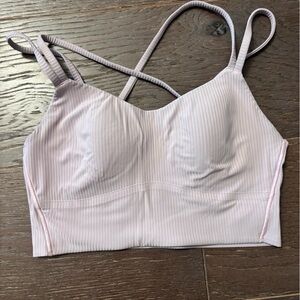 Lululemon Athletica like a cloud bra - pink peony 4
